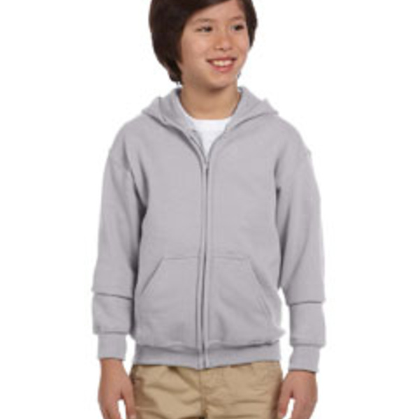 Youth Heavy Blend™ Full-Zip Hooded Sweatshirt Thumbnail