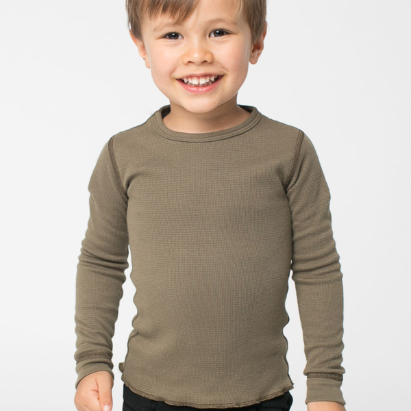 T107 Toddler Baby Thermal L/S T-Shirt Thumbnail