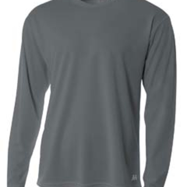 Men's Birds-Eye Mesh Long Sleeve T-Shirt Thumbnail